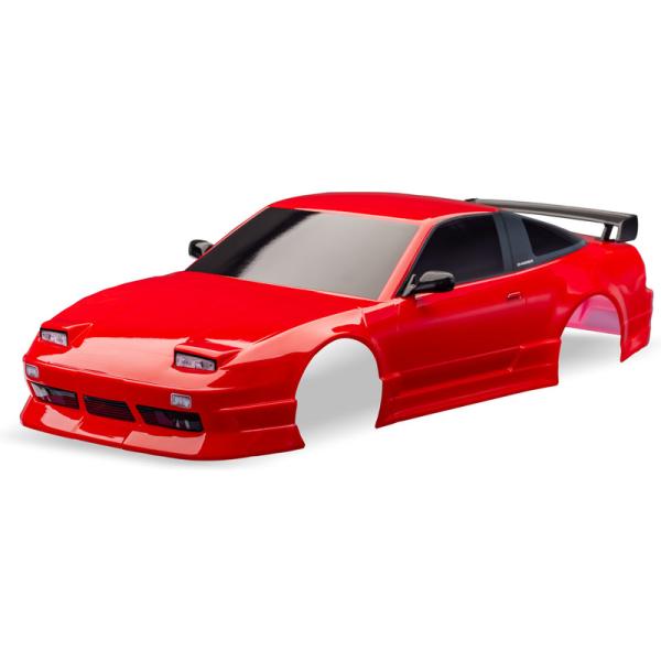 Traxxas karoséria Nissan 240SX červená