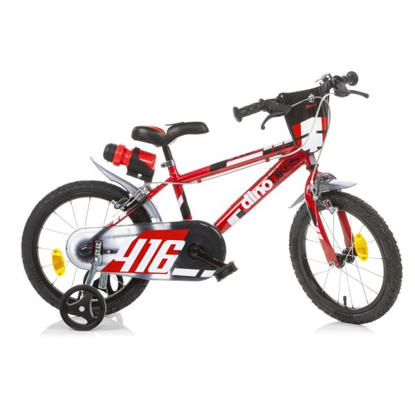 Dino Bikes - Detský bicykel 16" 416US-06 - červený