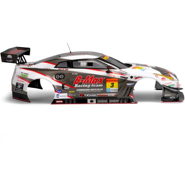 Killerbody karosérie 1:10 Nissan B-MAX NDDP GT-R stříbrná (obrázek 5)
