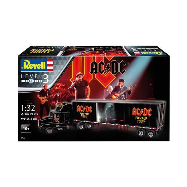 Plastic ModelKit truck 07731 - AC/DC Tour Truck "Power Up" (1:32) (obrázek 3)