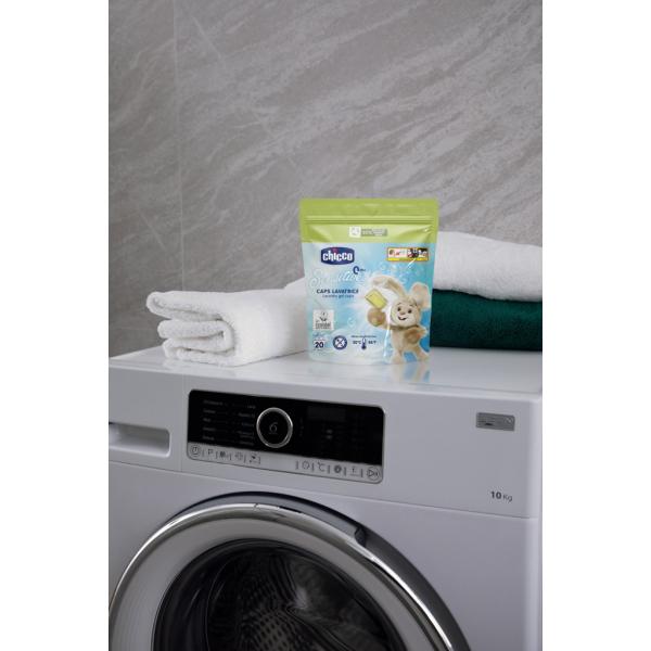 CHICCO Kapsle prací gelové Sensitive 20ks, 0m+ (obrázek 3)