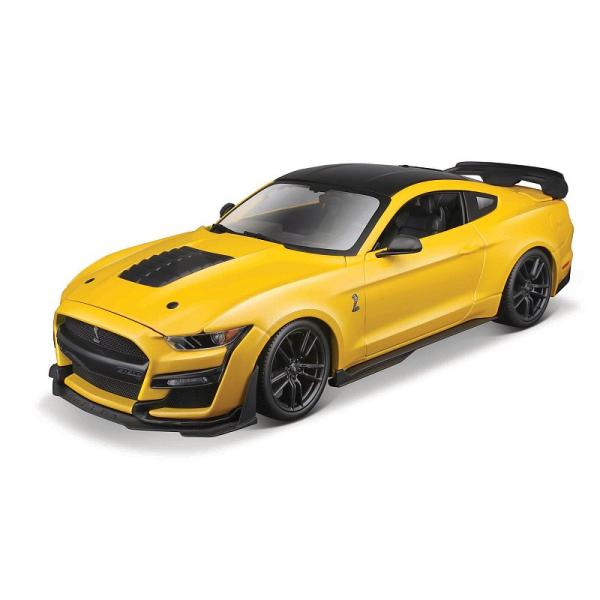 Maisto - 2020 Mustang Shelby GT500, metal žlutý, 1:18