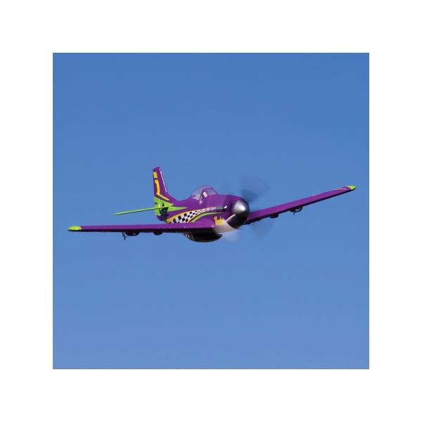 E-flite P-51D Voodoo 0.44m SAFE Select BNF Basic