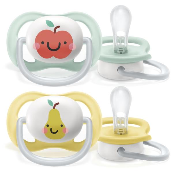 Philips AVENT Dudlík Ultra air neutral 0-6m 2 ks