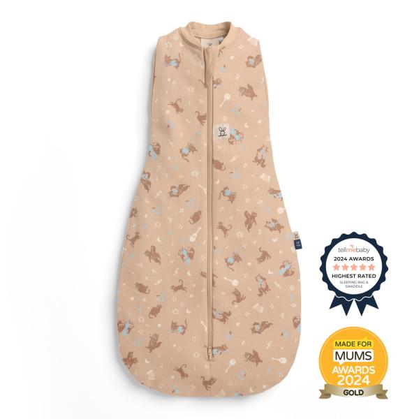 ERGOPOUCH Zavinovačka a vak na spanie 2v1 Cocoon Melody  3-6m, 6-8kg, 1,0tog