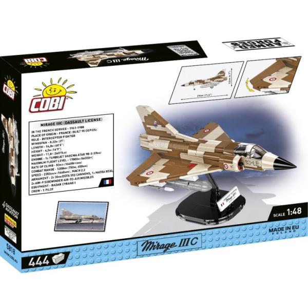 Cobi Cold War Mirage IIIC, 1:48, 452k