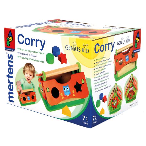 Bino Vkládačka, dřevěný domeček