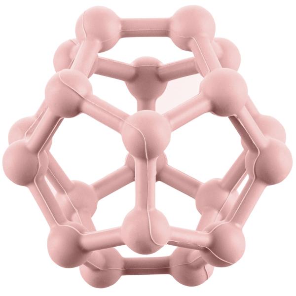 Silikonové kousátko Atom, Old Pink