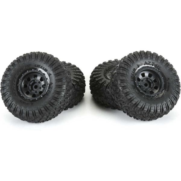 Pro-Line kolo 1:30, pneu Aztek, disk černý Clobber (4): Axial SCX30 (obrázek 3)
