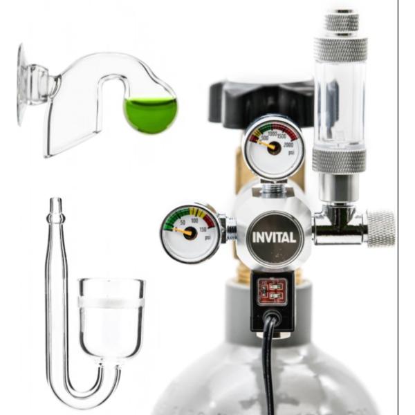 CO2 sada Standard s nočným vypínaním s 5l fľašou s príslušenstvom