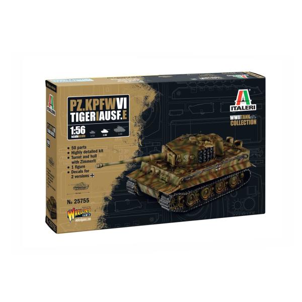 Model Kit tank 25755 - Pz. Kpfw. VI Tiger I (1:56)