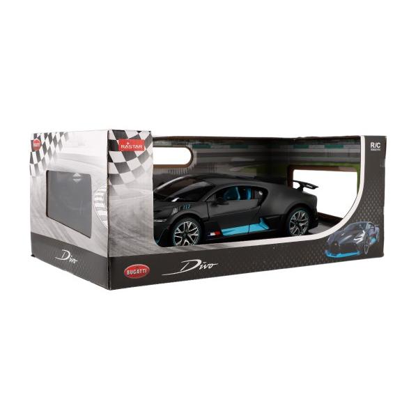 Auto RC Bugatti Divo RASTAR šedé plast 32 cm 2,4 GHz na dálk. ovládání na baterie