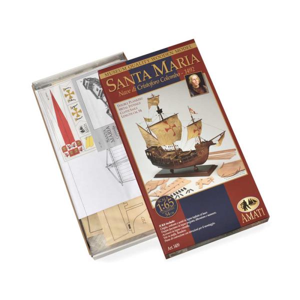 AMATI Santa Maria karavela 1492 1:65 kit (obrázek 3)