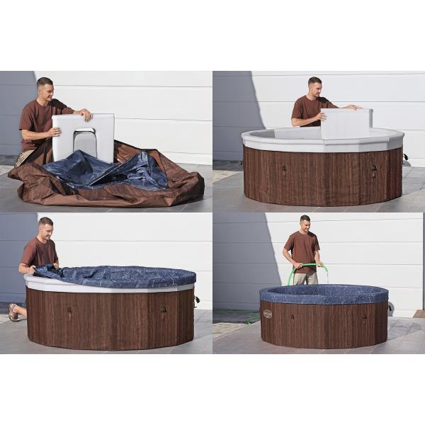 Bestway 6001W Vířivka LAY-Z-SPA®Toronto AirJet™ pro 6 lidí (Energy-saving) 190 x 70 cm (obrázek 5)