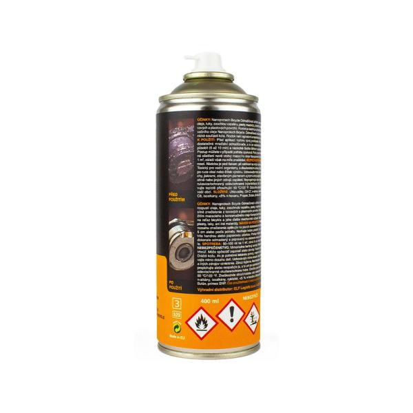 NANOPROTECH BICYCLE odmašťovací a čistící sprej na řetěz 400ml (obrázek 3)