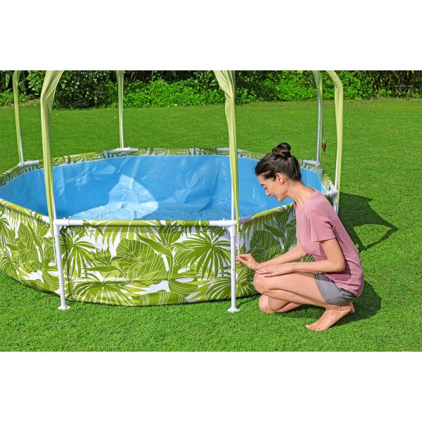 Bestway 56432 Dětský zahradní bazén 244 x 51 cm, zelený (obrázek 3)