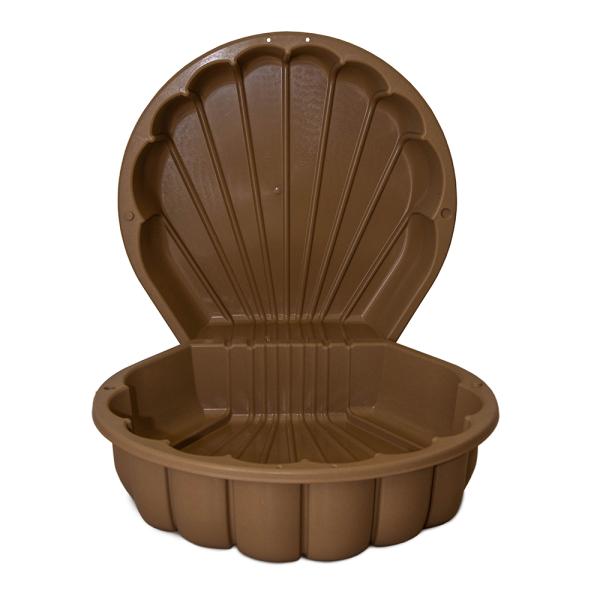 DOLONI ECO Line Dětské pískoviště Shell hnědé