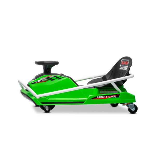 Beneo Motors driftovací Motokára 24V, zelená, 300W Bezkartáčový Motor, Lithiová baterie, D (obrázek 6)