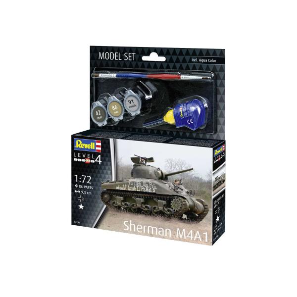 ModelSet tank 63290 – Sherman M4A1 (1:72)