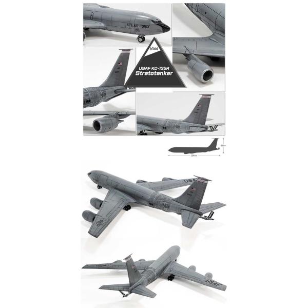 Model Kit letadlo 12638 - USAF KC-135R Stratotanker (1:144) (obrázek 4)