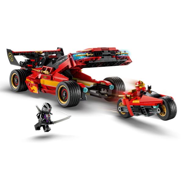 LEGO® NINJAGO®Kaiovo červené superauto: 15 let NINJAGO (obrázek 4)