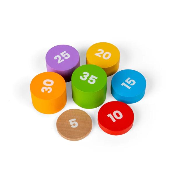 Bigjigs Toys Váha s vyvažovacím závažím (obrázek 5)