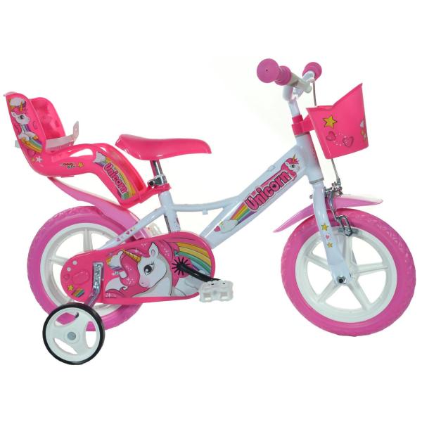 Dino Bikes - Dětské kolo 12" 124RLUN Jednorožec 2019