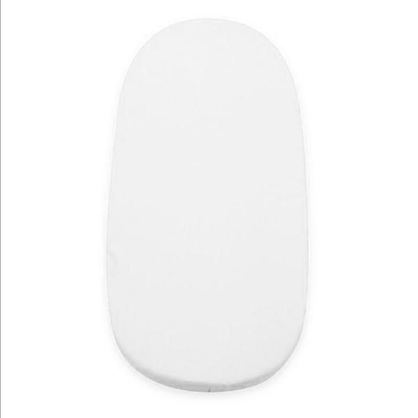 Froté nepromokavá podložka do kočárku New Baby 35x75 bílá