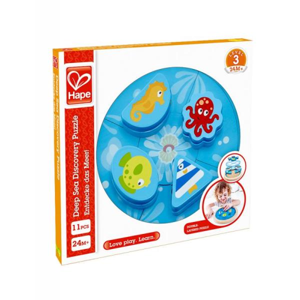 Hape Puzzle na desce - More (obrázek 4)