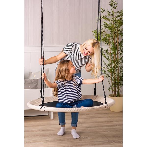 Woody Houpací kruh (průměr 100cm), béžový