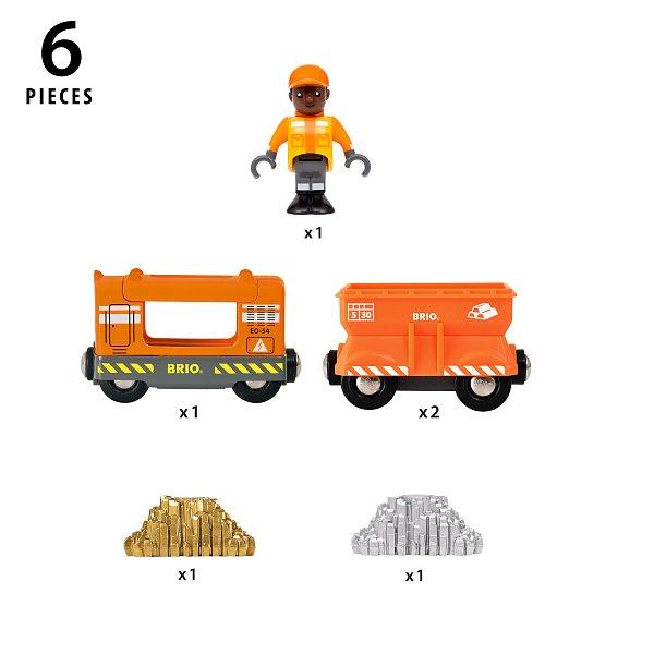 BRIO Nákladní vlak (obrázek 5)
