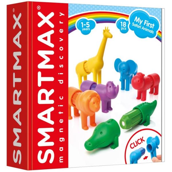 SmartMax - Moje první Safari zvířátka - 18 ks