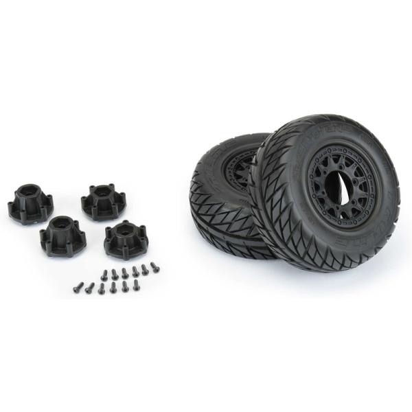 Pro-Line kolo 2.2/3.0", pneu Street Fighter, disk Raid H12 černý (2) (obrázek 4)