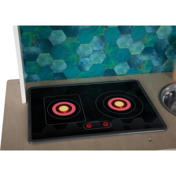 Small foot Dřevěná kuchyňka Tasty bílá (obrázek 5)