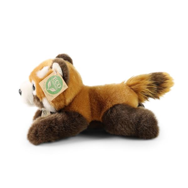 Plyšová panda červená ležící 20 cm ECO-FRIENDLY (obrázek 3)