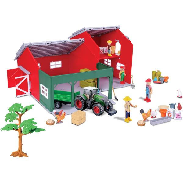 Bburago Farmland Farm Set con tractor