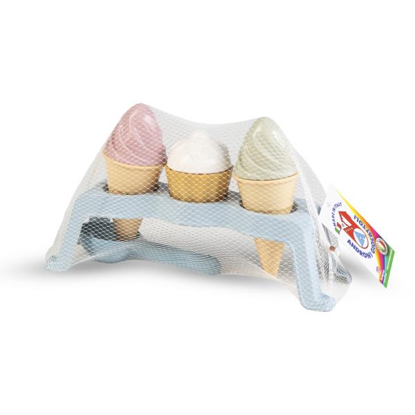 Androni Formičky do písku – zmrzlina v kornoutu