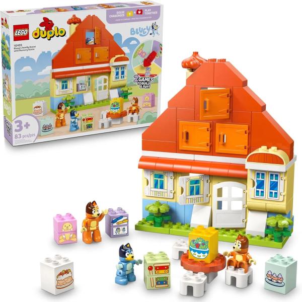 LEGO® DUPLO® 10459 Dom Bluey a pamäťová hra