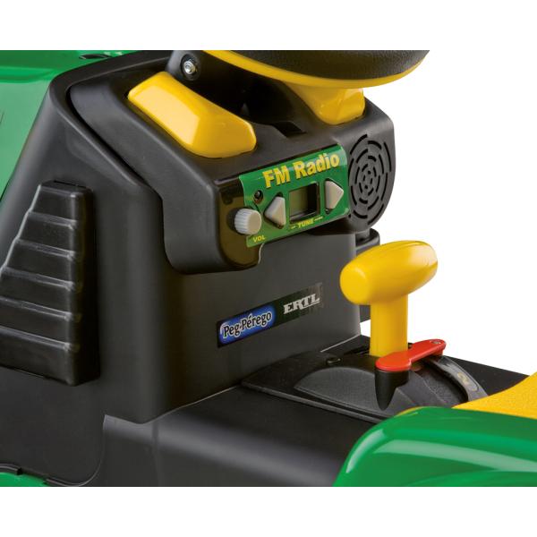 Peg Perego John Deere Ground Force s vlečkou 12V - 330W - AKCE (obrázek 8)