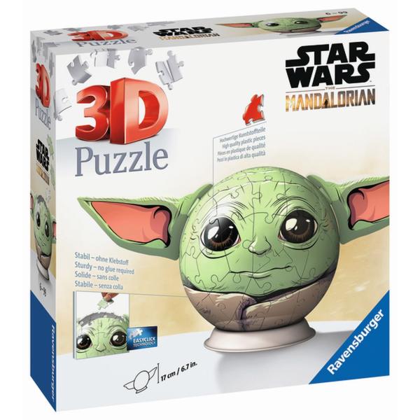 Ravensburger Puzzle-Ball Star Wars: Baby Yoda s ušima 72 dílků