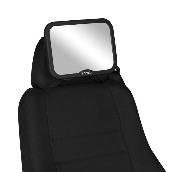 LIONELO Zpětné zrcátko do auta Sett Black Carbon (obrázek 3)