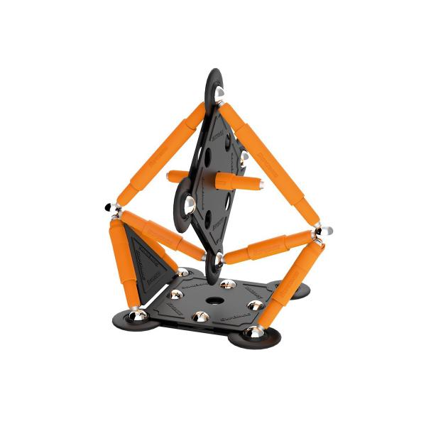 SUPERMAG magnetická stavebnice Technicolor 45ks