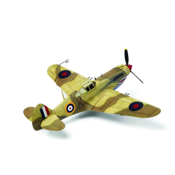 Model Kit letadlo 12235 – TOMAHAWK IIB „ACE OF AFRICAN FRONT“: LE (1:48)