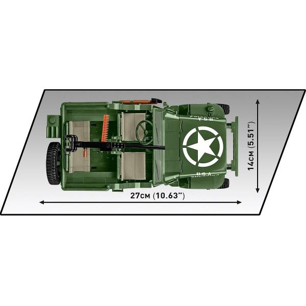 Cobi Willys MB 1:12, 1207 k