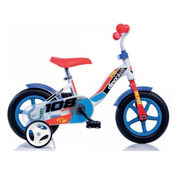 Dino Bikes - Dětské kolo 10" 108LB - modré 2017