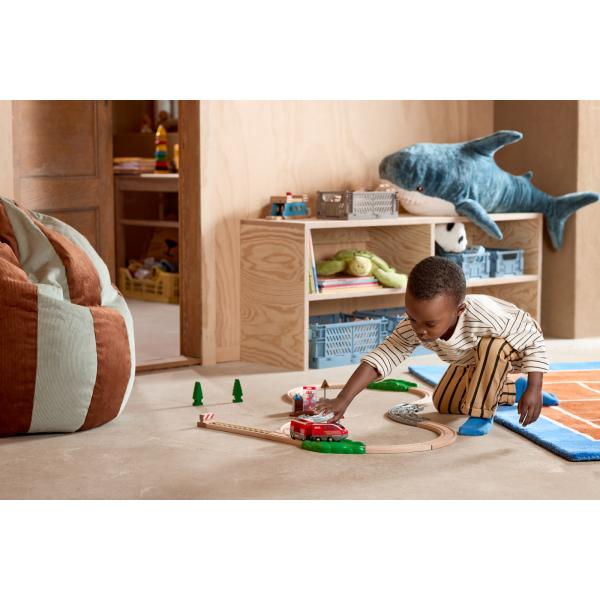 Brio Vlaková sada s natahovacím vláčkem