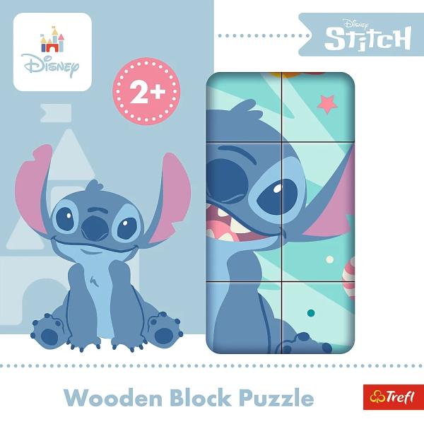 Trefl Dřevěné kostky, Lilo a Stitch