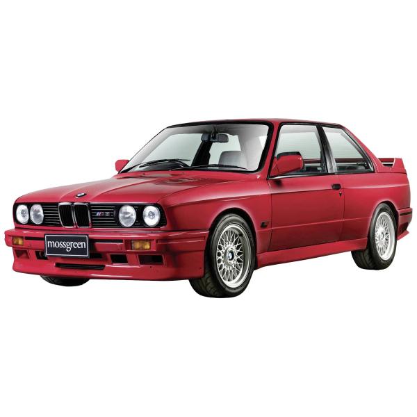 Bburago 1:24 Plus BMW 3 Series M3 1988 Red