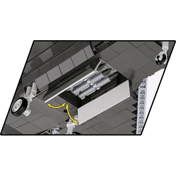 Cobi Lockheed F-22 Raptor, 1:48, 695k, 1f (obrázek 9)