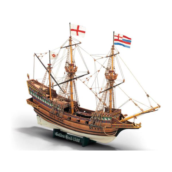 MAMOLI Golden Hind 1577 1:53 kit (obrázek 7)